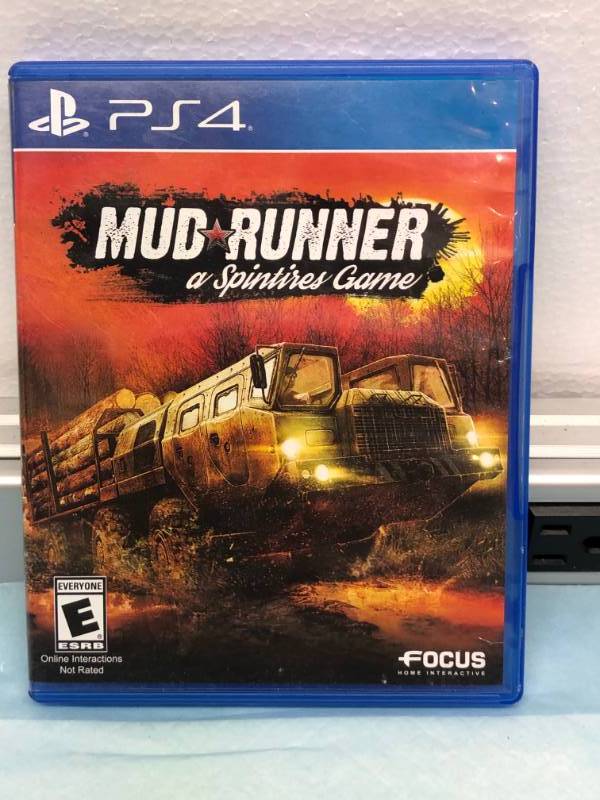 lot 3196 image: PS4 VIDEO GAME MUD RUNNER