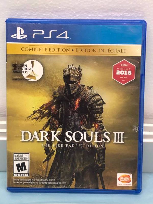 lot 3202 image: PS4 VIDEO GAME DARK SOULS III