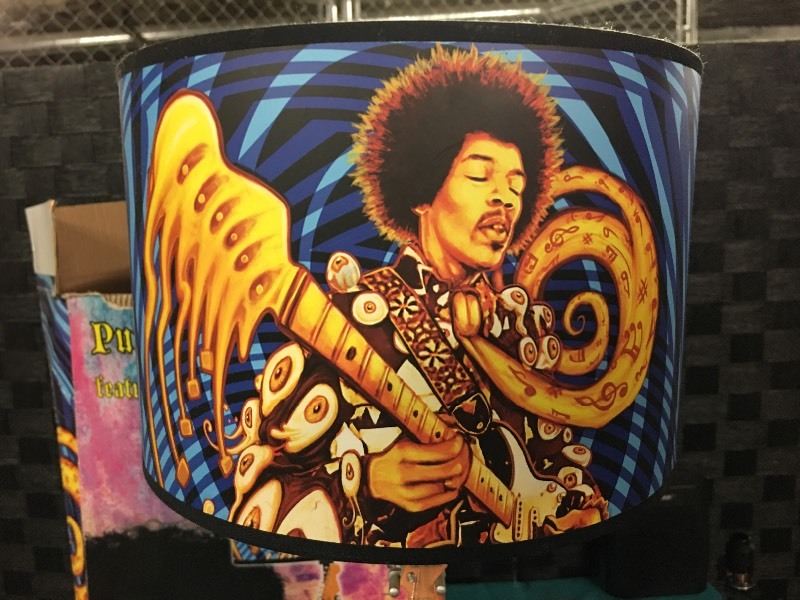 Jimi Hendrix Purple Haze Guitar Lamp | Aromatherapy Collection