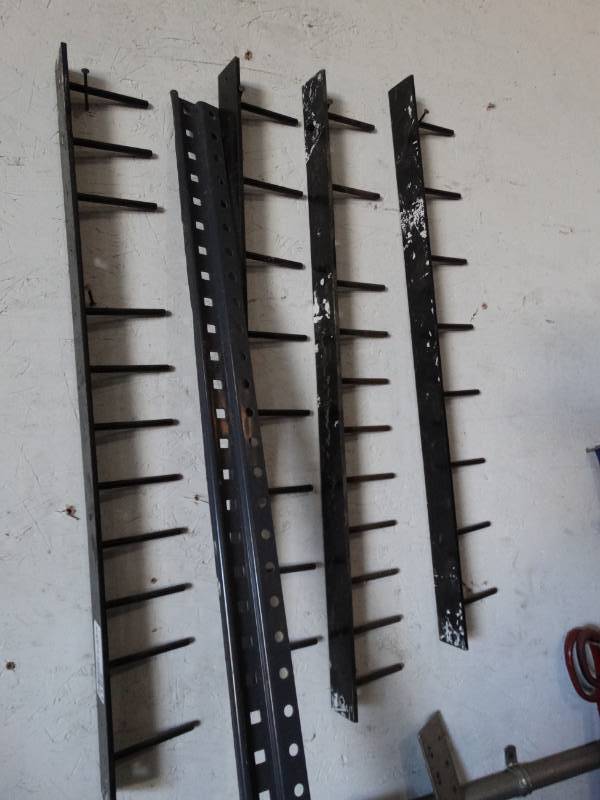 lot 5811 image: Wall mount tool holders