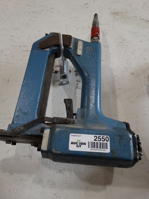 lot 2550 image: Air nail gun