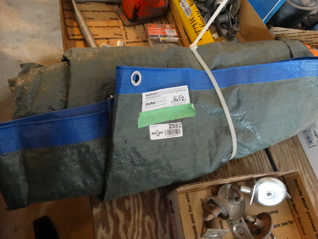 lot 2582 image: 9 x 12 tarp