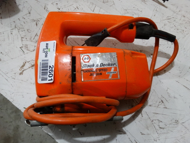 lot 2601 image: Black & Decker jig saw