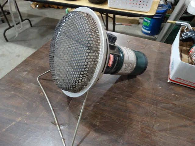 lot 2608 image: Propane heater