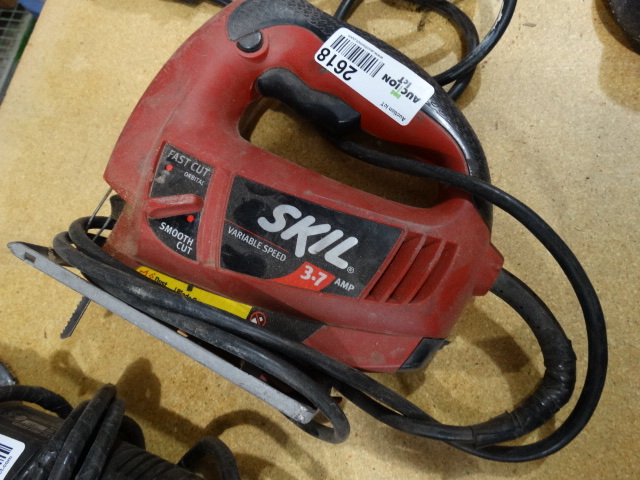 lot 2618 image: Skil jig saw