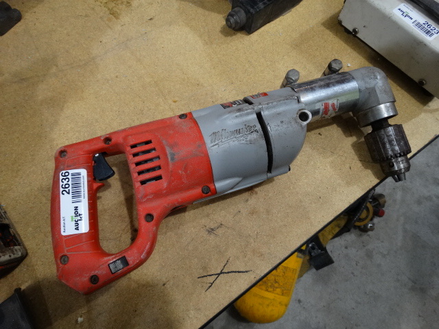 lot 2636 image: Milwaukee 12 angle drill