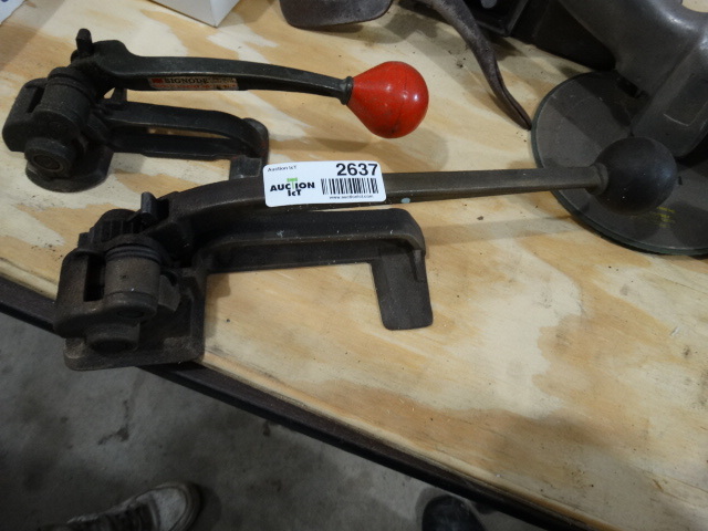 lot 2637 image: 2 banding machine tools