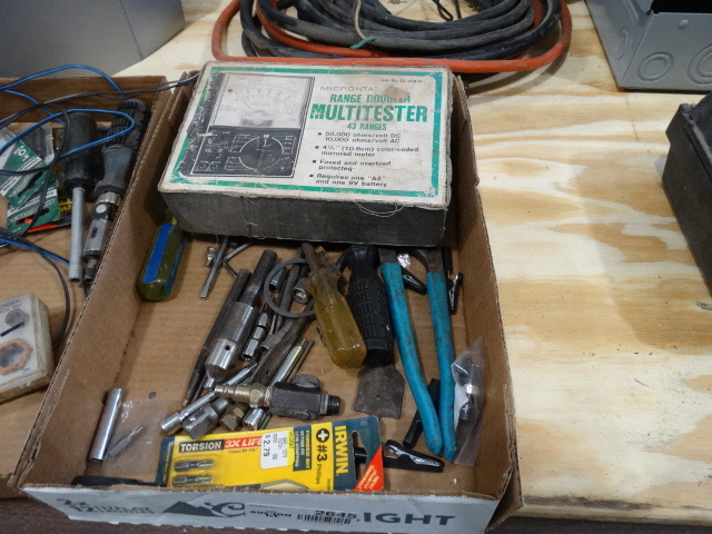 lot 2645 image: Lot of various tools