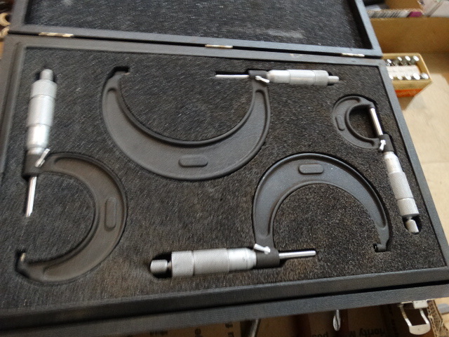 lot 2709 image: Set of 6 Proto micrometers in case