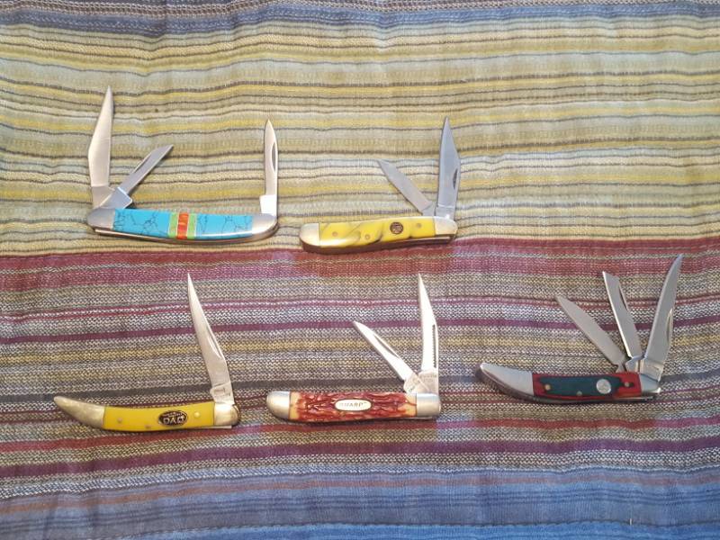 lot 3873 image: 5 Pocket Knives