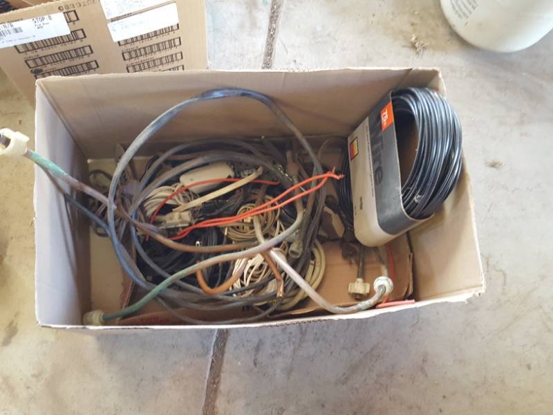 lot 3750 image: Assorted Wire and Copper Scrap