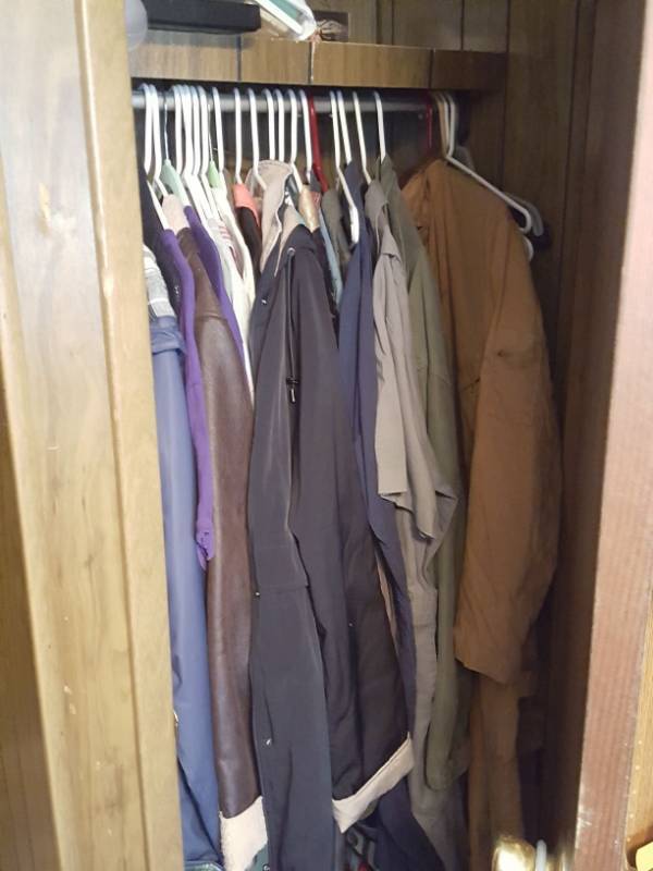 lot 3897 image: Contents of Closet - Womens Coats