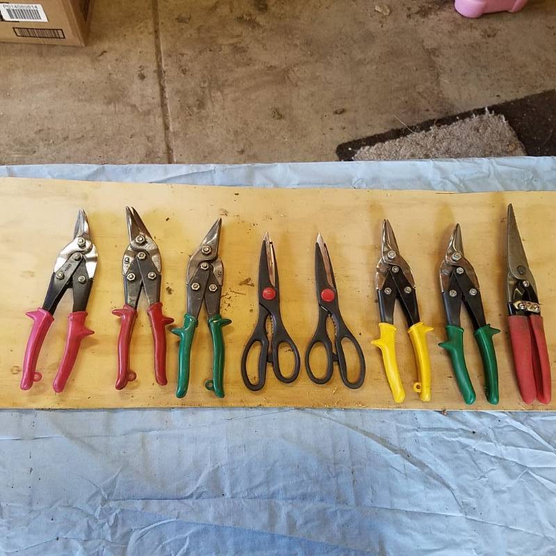 lot 3522 image: Assorted Snips and Scissors