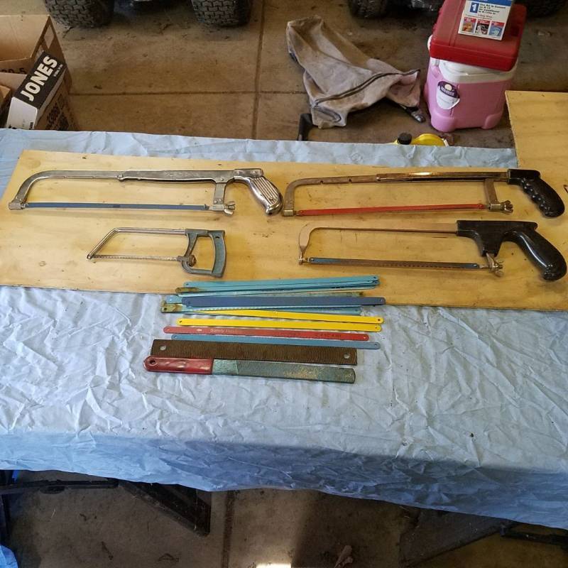 lot 3562 image: Assorted Saws and Saw Blades