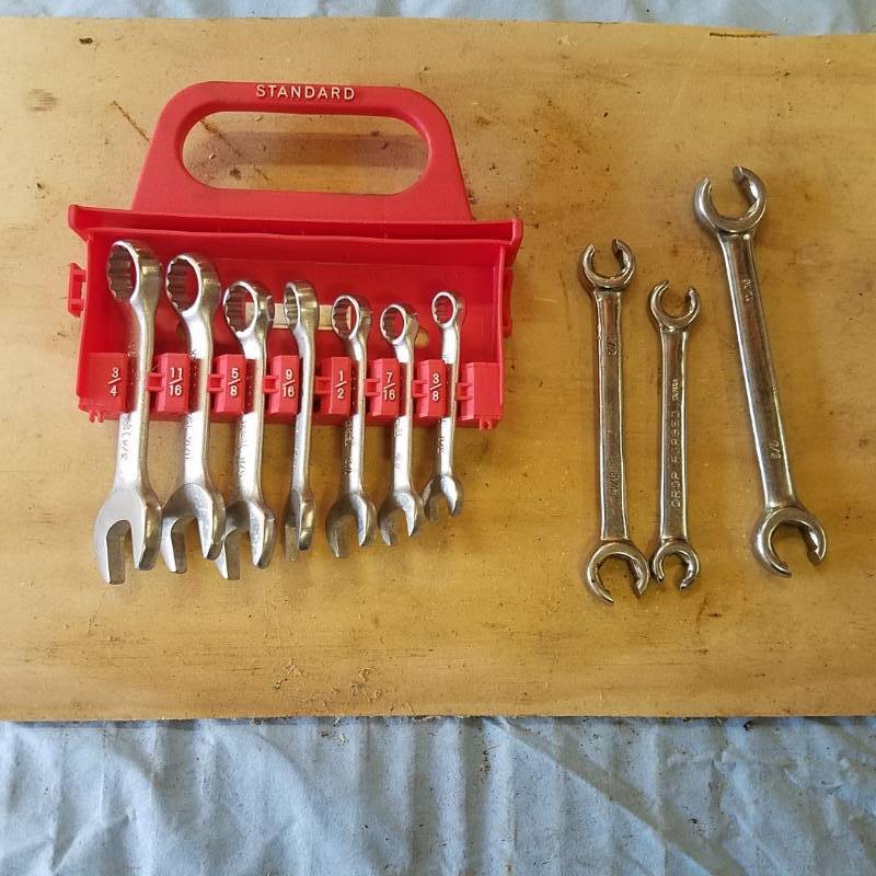 lot 3563 image: SAE wrenches