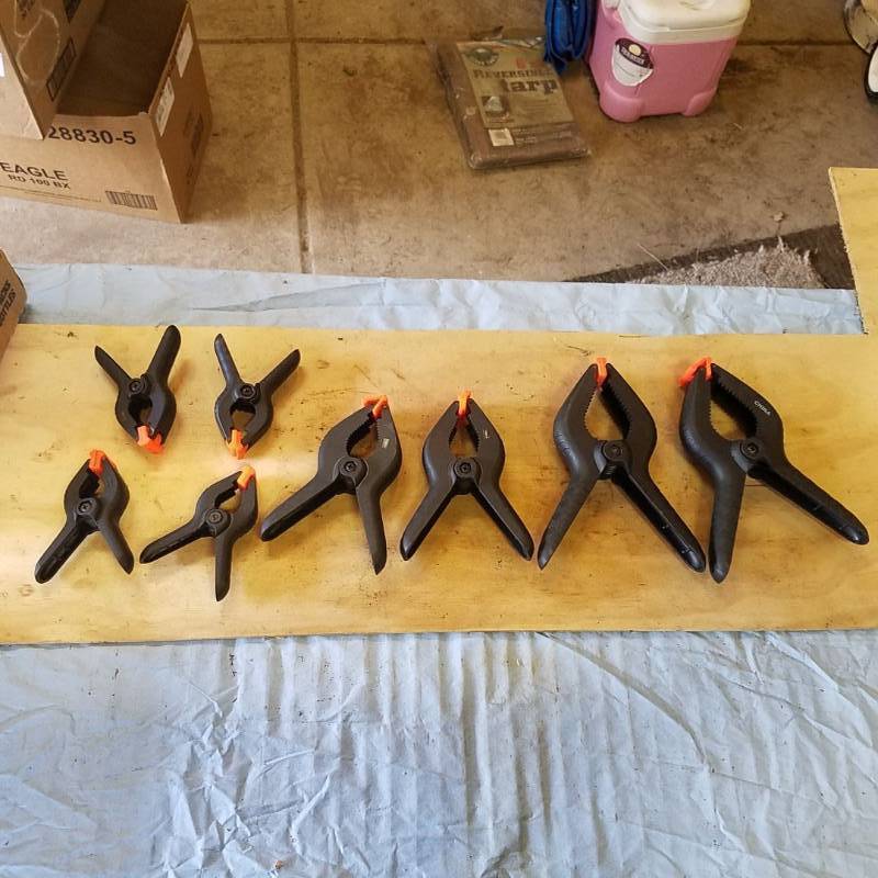lot 3618 image: 8 Clamps