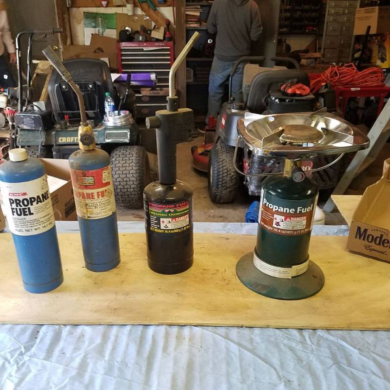 lot 3619 image: Propane Burner and Torches