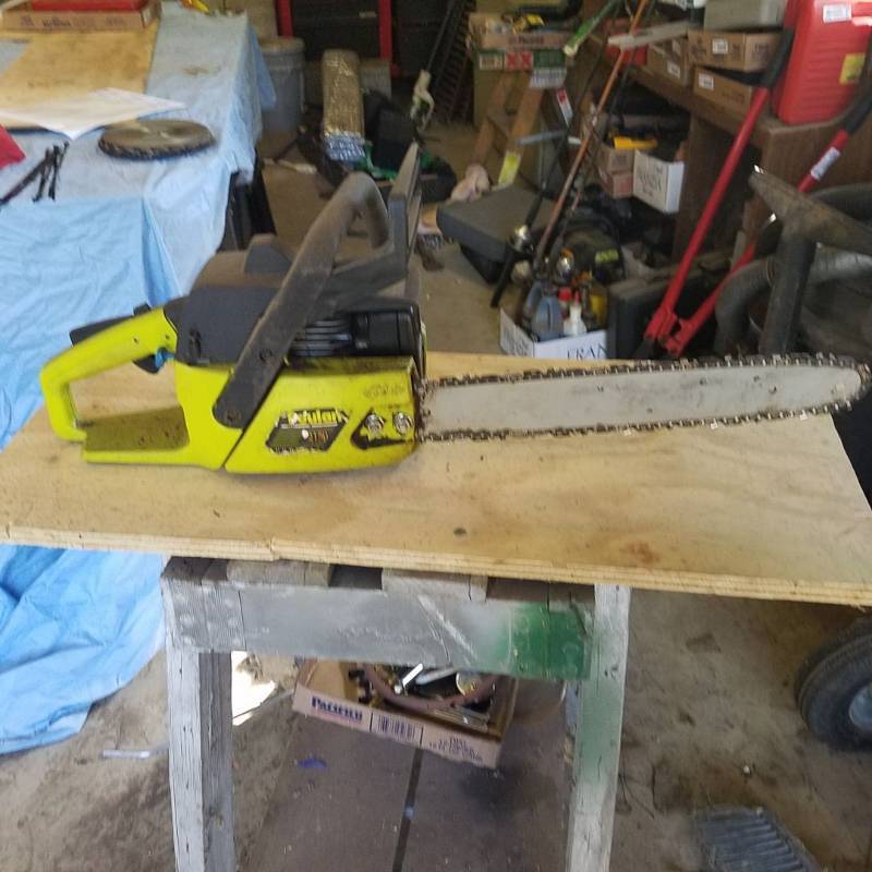 lot 3714 image: Poulan chainsaw