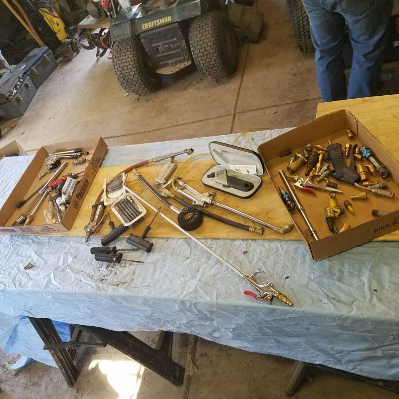 lot 3731 image: Large Lot of Assorted Air Accessories and Tire Repair