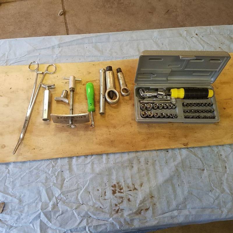 lot 3734 image: Socket  Bit Set and other tools