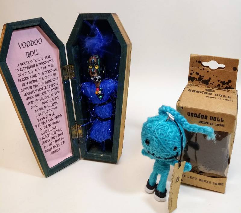 lot 2207 image: 2 VooDoo Dolls From New Orleans