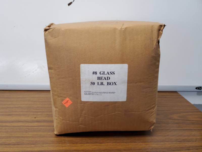 lot 2917 image: #8 50 Lbs. Glass Bead  Abrasive Media-  Sandblasting