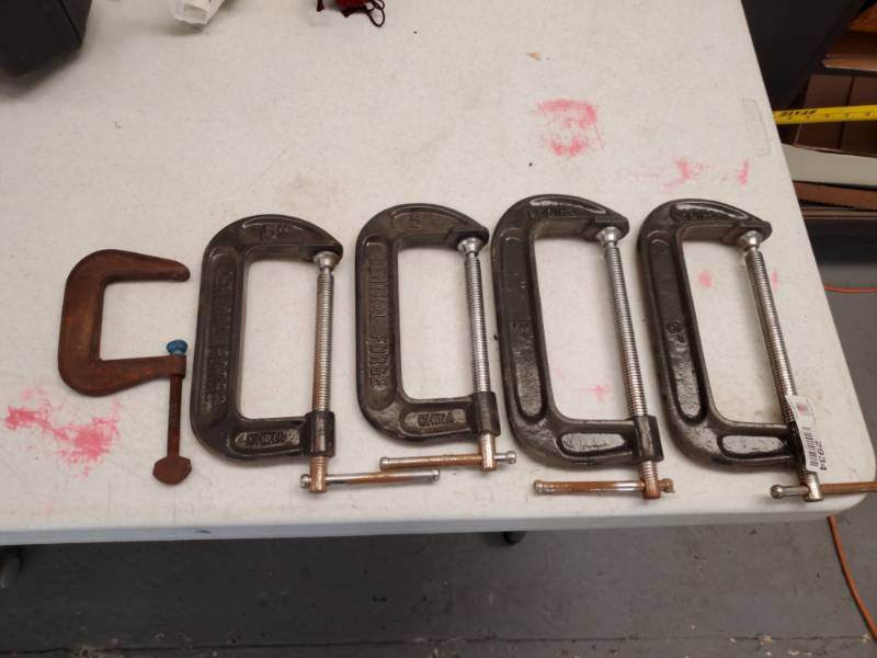 lot 2934 image: C-Clamp Lot