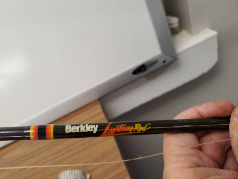 lot 3156 image: Fishing- Berkley Lightening Rod With QD310 Baitcaster Reel