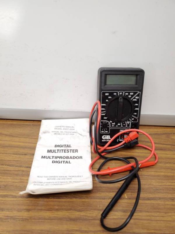 lot 3166 image: Digital Multi-tester