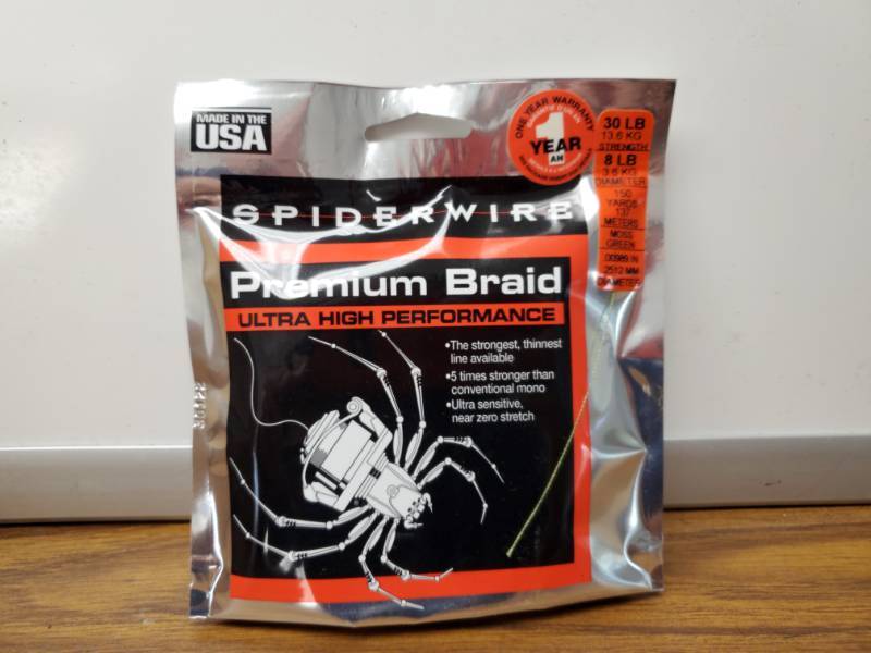 lot 3252 image: 30 pound Test- Lot of 6 NEW Fishing Line- Spiderwire- Premium Braid   Expensive