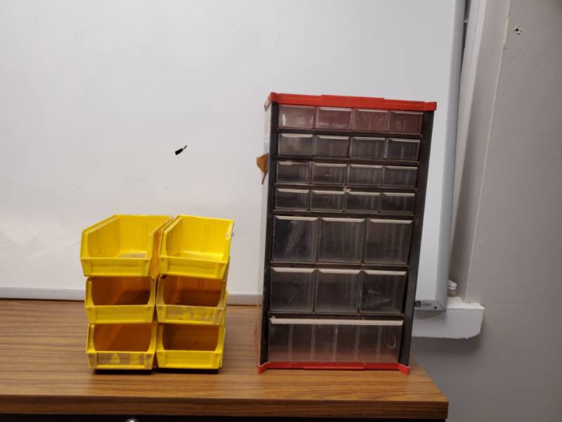 lot 3255 image: Parts BinStorage