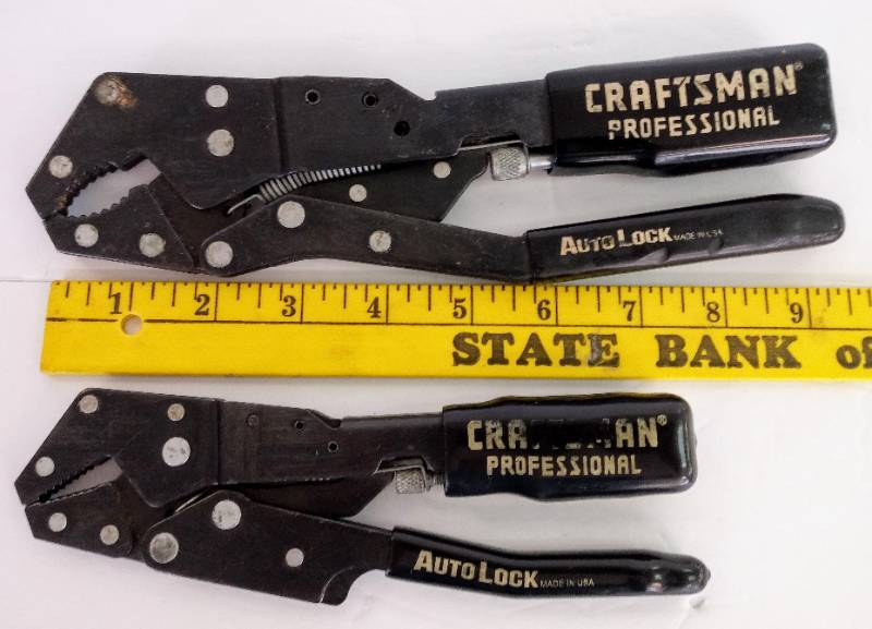 lot 3267 image: Craftsman Lock Grip Pliers- 2