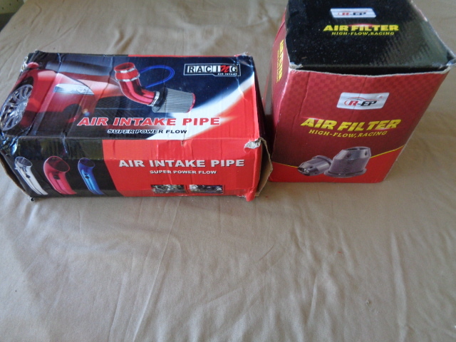 lot 8805 image: Racing Air Intake pipe and Air filter