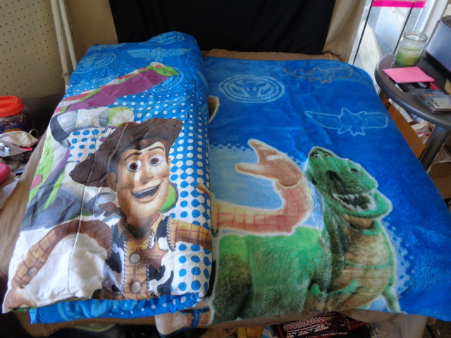 lot 8842 image: TOY STORY Twin Blanket & Comforter