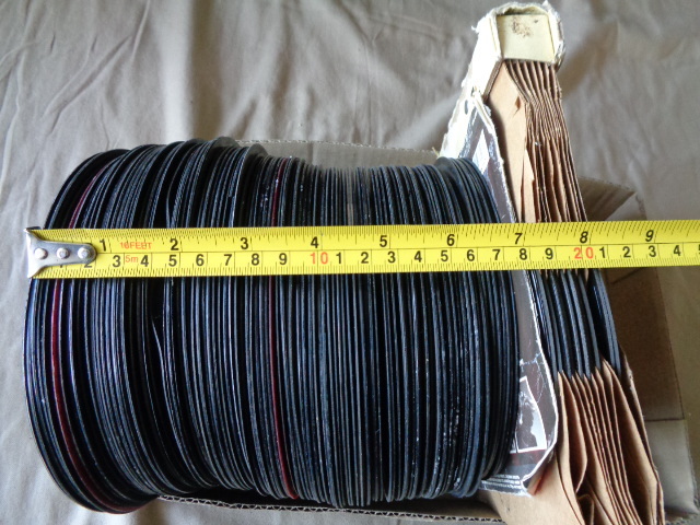 lot 8860 image: 8 inches of 45s Records