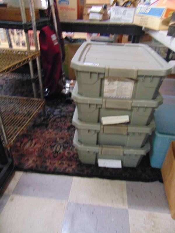 lot 2917 image: 4 Tubs of Patriot Pantry MREs (Meals Ready to Eat) 450 plus servings