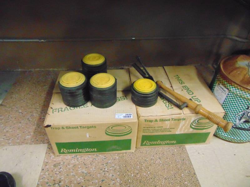 lot 2930 image: 2 Boxes Remington Clay Pigeons