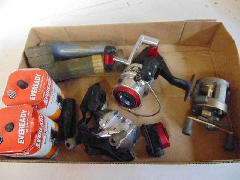 lot 2946 image: Flashlights - Fishing Reels nd more