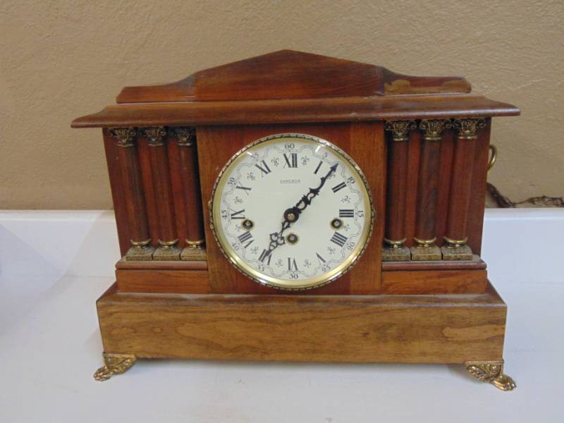 lot 2954 image: Emperor Mantle Clock