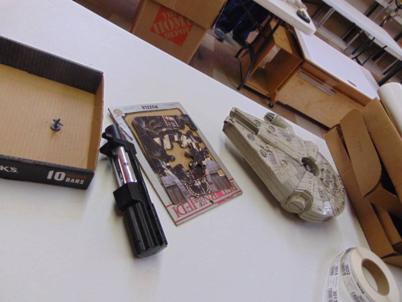 lot 3011 image: Star Wars Toy lot