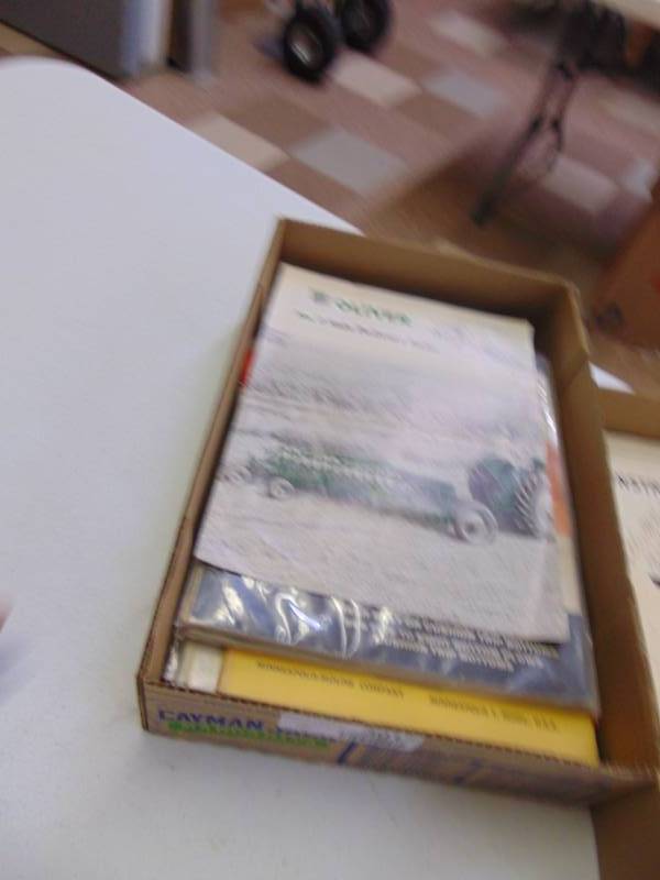 lot 3017 image: Tractor and implement Manuals and more