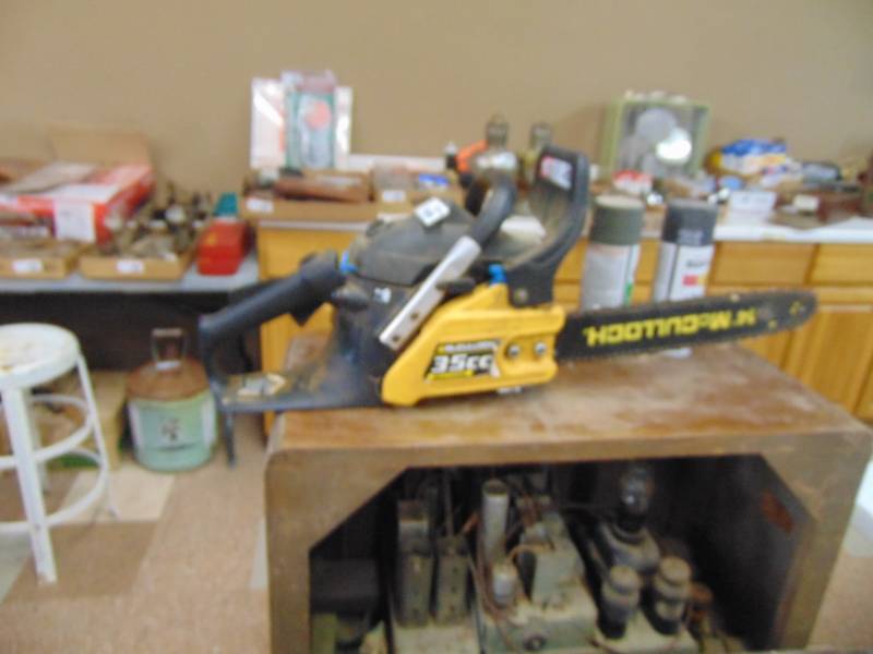 lot 3034 image: McCulloch 14 chainsaw