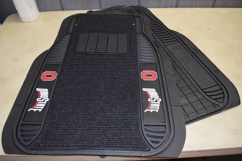 Pair Ohio State Deluxe Floor Mats Belton All Star Merchandise