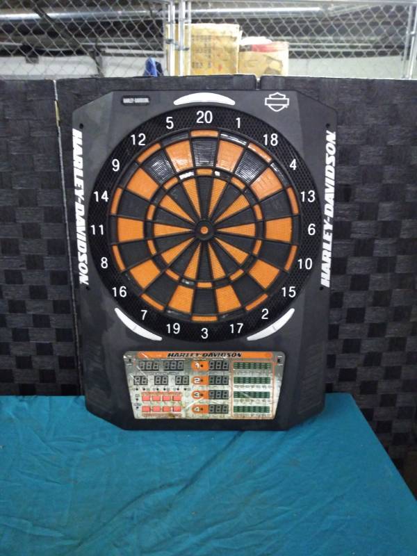 harley davidson electronic dart board