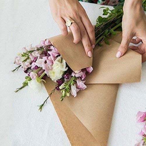 lot 3350 image: School Smart Butcher Kraft Paper Roll, 40 lb, 36 Inches x 1000 Feet, Brown