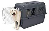 lot 3360 image: Petmate 21184 Pet Porter 2 Kennel, For Pets 70-90 Pounds, Dark Gray