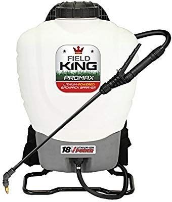 lot 8691 image: Backpack Sprayer,lithium Ion,18v,4 Gal. Smith Field King Sprayers 190515