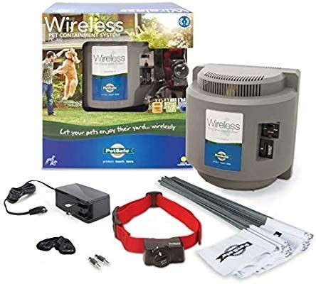 lot 8712 image: PetSafe Wireless Dog and Cat Containment System