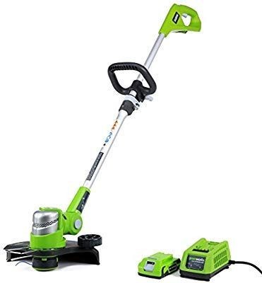 lot 8717 image: Greenworks String Trimmer