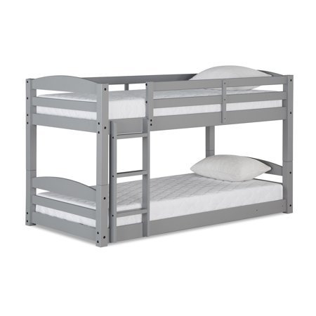 lot 9426 image: Dorel Living DL7891G Sierra Twin Floor Bunk Bed - Gray - 47.5 x 43.5 x 79.25 in.